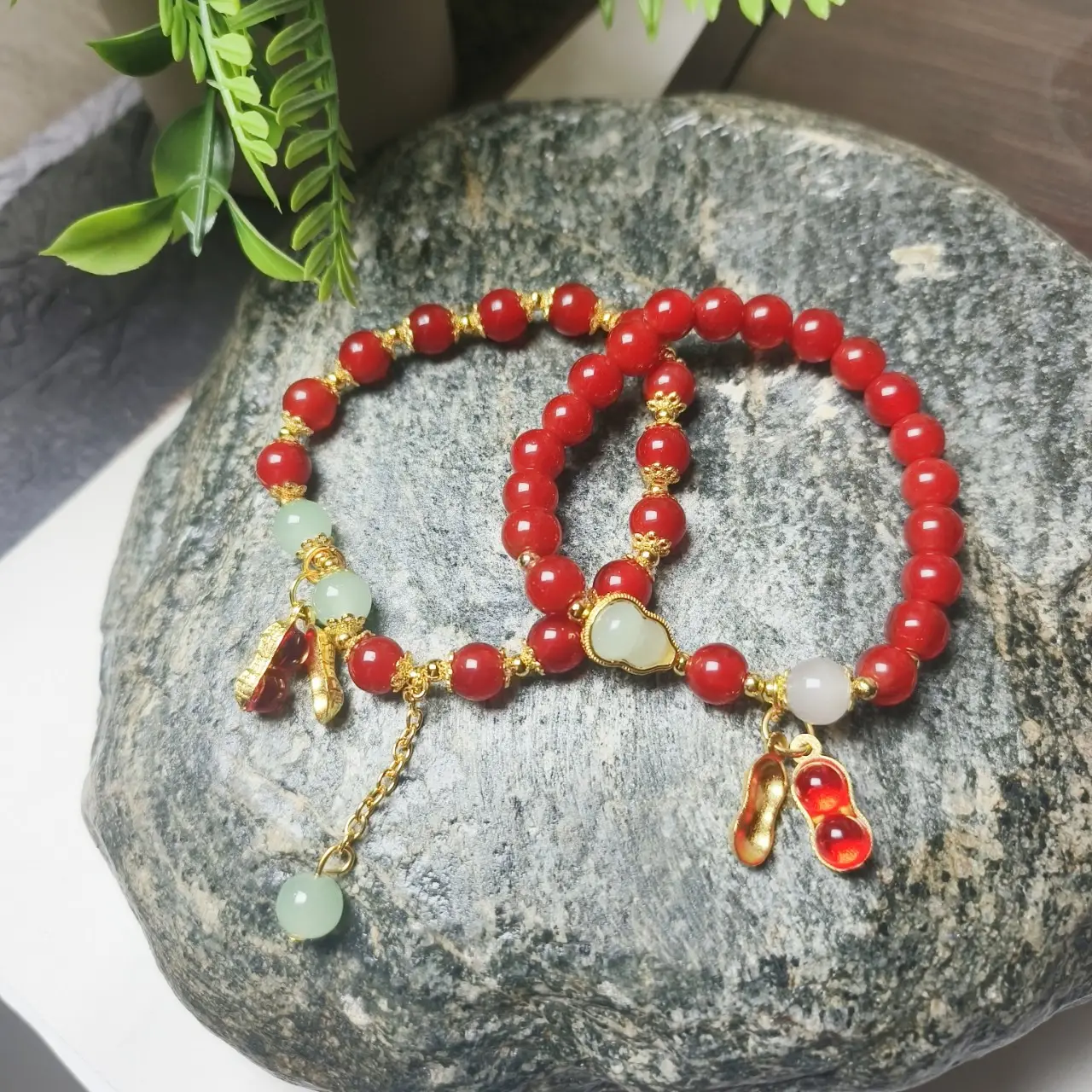 Jade Crystal Bracelets for Women New Year's - Image 16