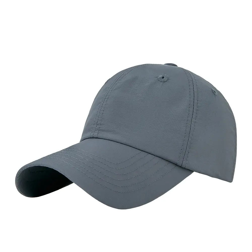 Men Dark Blue Water Repellent Baseball Cap - Image 15