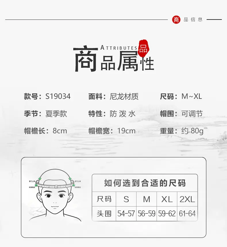 Men Dark Blue Water Repellent Baseball Cap — feature 5