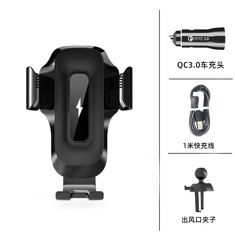 15W Car Wireless Phone Charger with Touch Sensor - Image 2