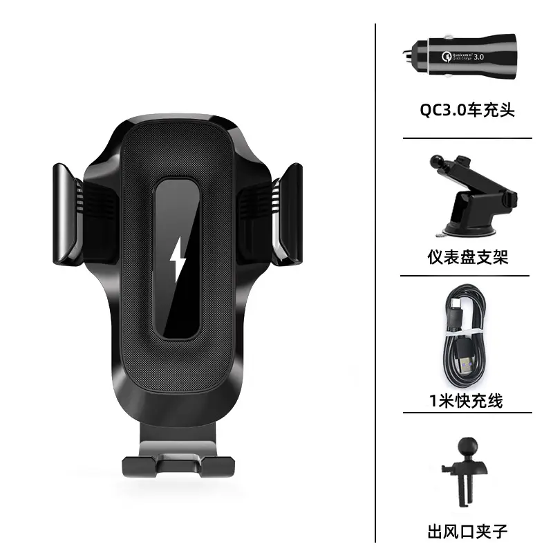 15W Car Wireless Phone Charger with Touch Sensor - Image 4