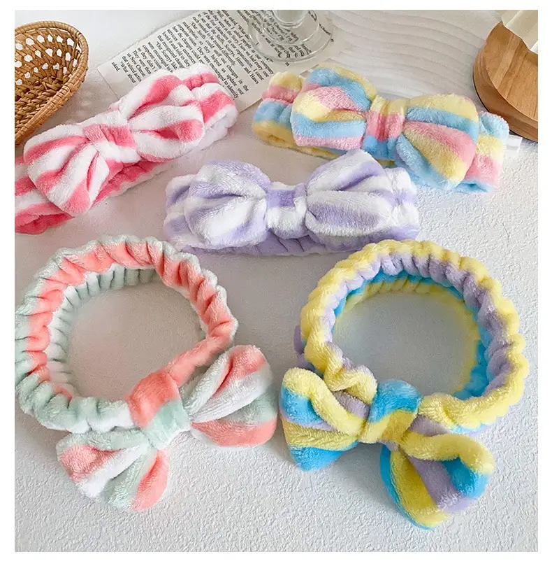 European American Leopard Print Bow Headband for Women — feature 11
