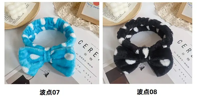 European American Leopard Print Bow Headband for Women — feature 21