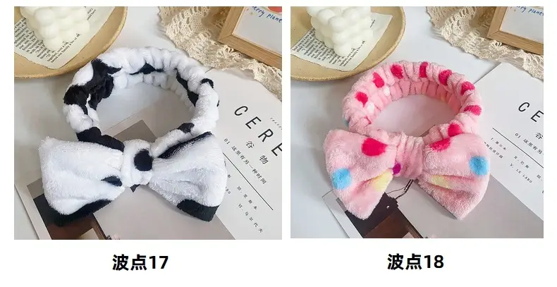 European American Leopard Print Bow Headband for Women — feature 26