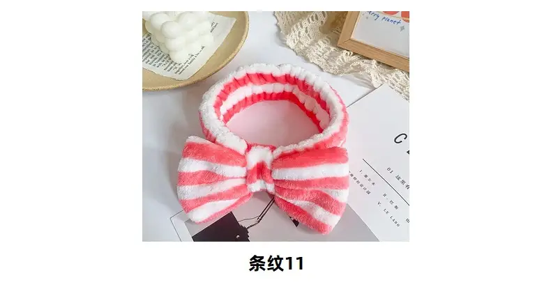 European American Leopard Print Bow Headband for Women — feature 32