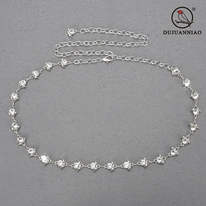 Gold Gemstone Waist Chain for Women - Image 4