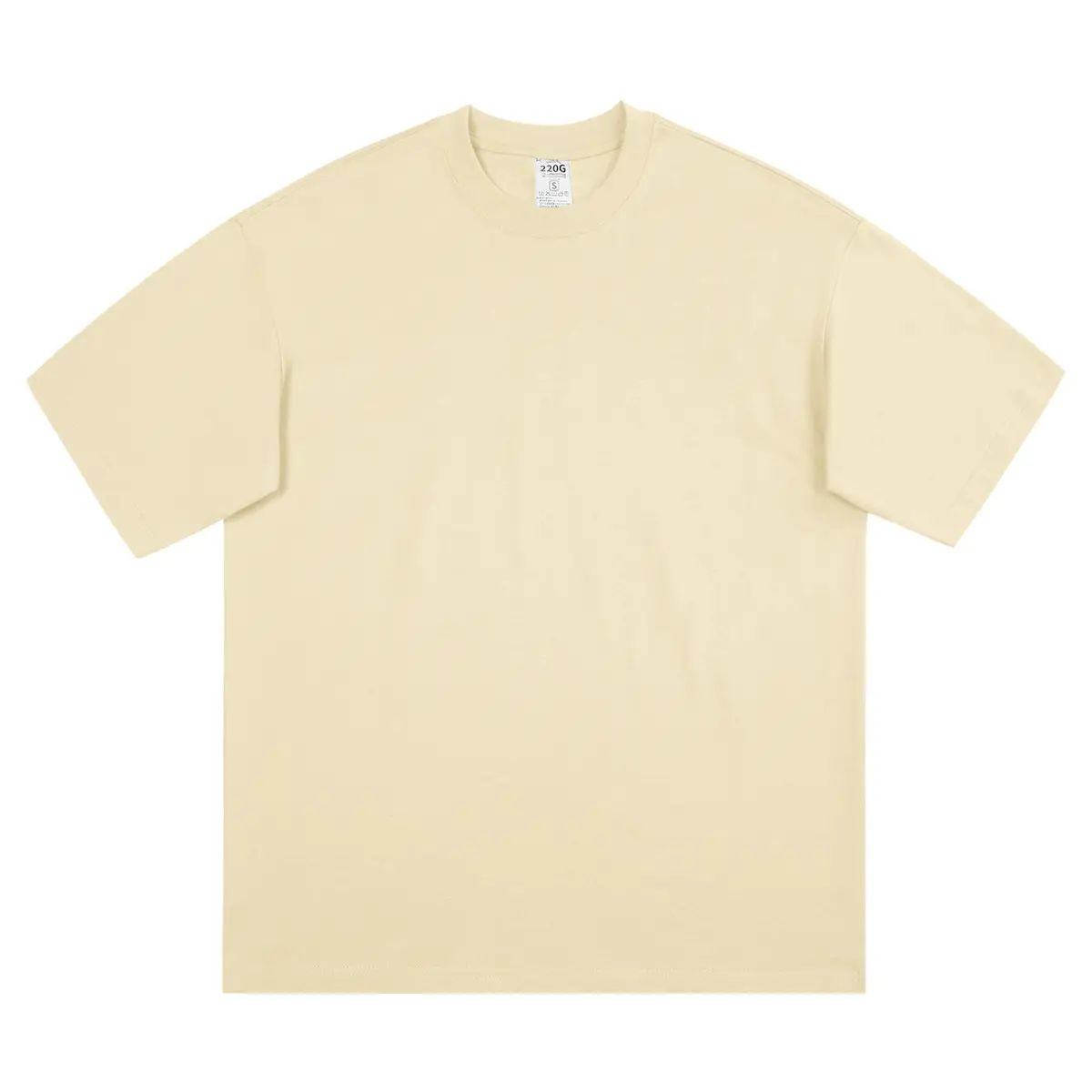 Two Japanese-style T-shirts Men Cotton Loose Base Wholesale - Image 4