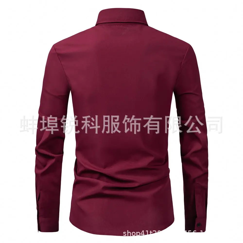 Men's Long Sleeve Plain White Shirt 2025 — feature 16