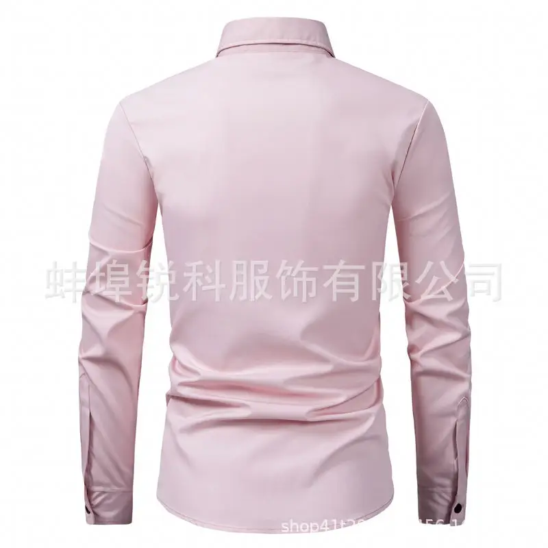 Men's Long Sleeve Plain White Shirt 2025 — feature 22
