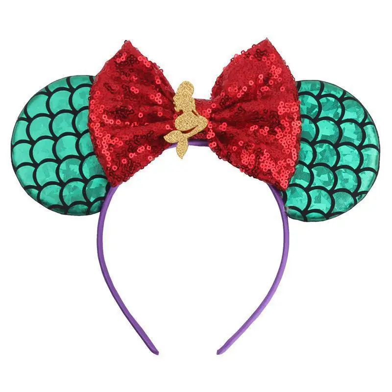 Ariel Little Mermaid Dress Gold Mermaid Skirt Stage Costume - Image 10