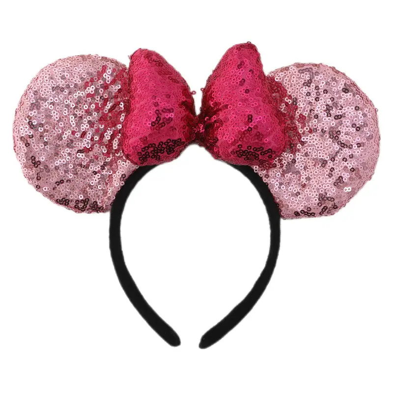 Mickey Mouse Bow Headband Set for Kids