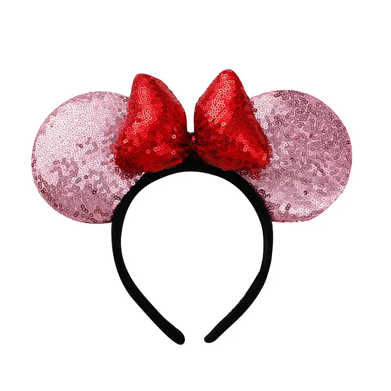 Mickey Mouse Bow Headband Set for Kids