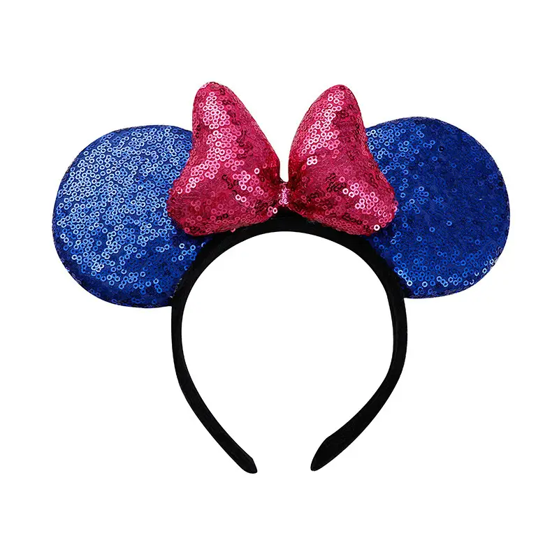 Mickey Mouse Bow Headband Set for Kids