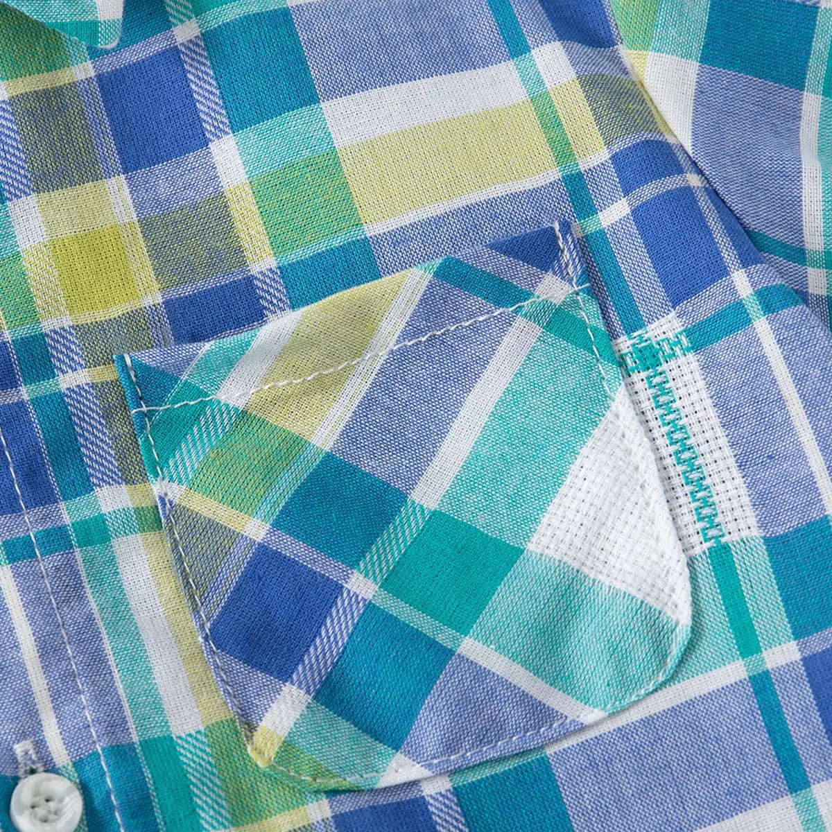 2023 New Summer Boys Plaid Shirt Large - Image 5