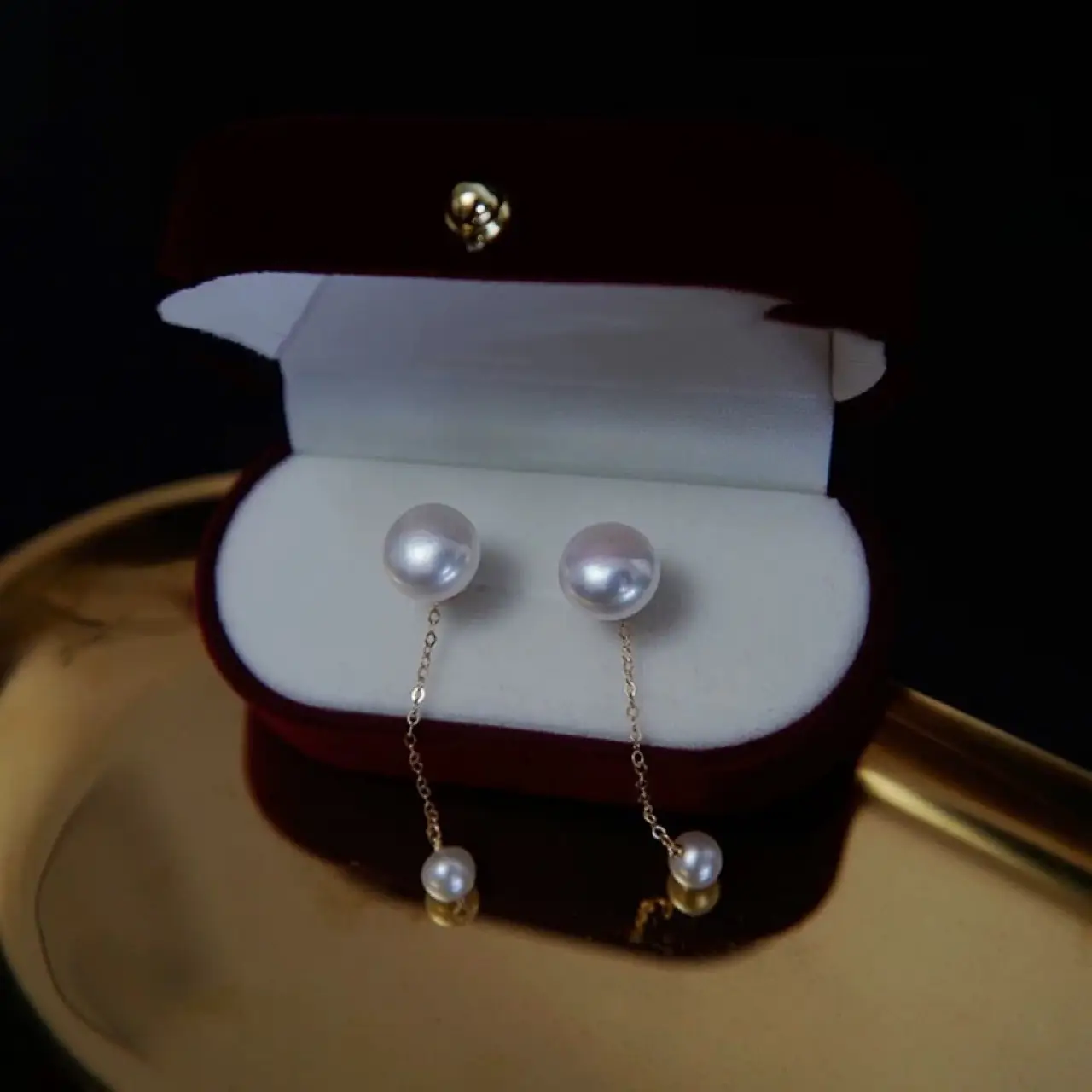 Pearl Tassel Earrings for Women Warm Winter — feature 10