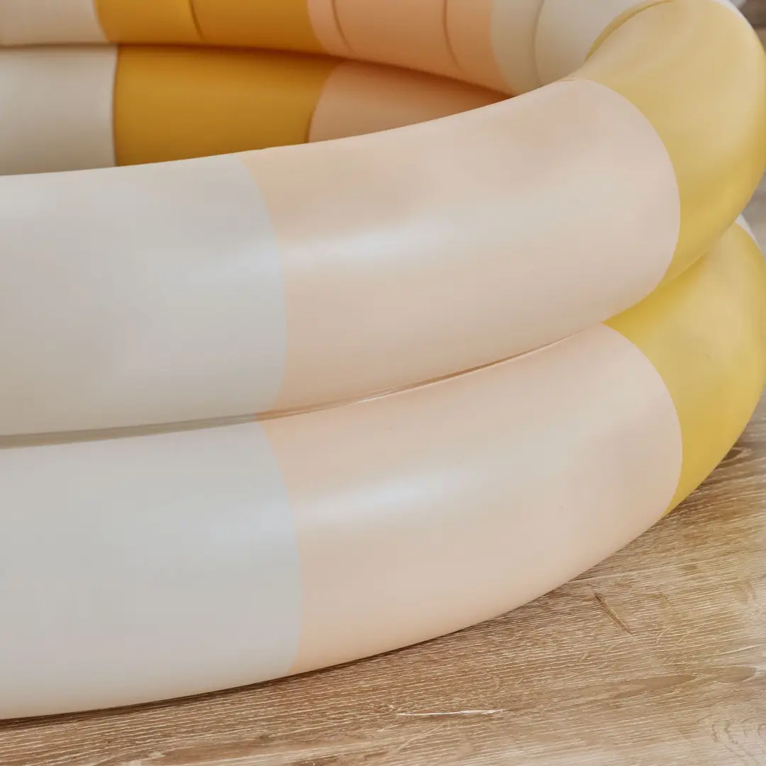 Couple ins Danish retro striped inflatable swimming pool baby dinosaur pool thickened household Marine Ball pool — feature 11