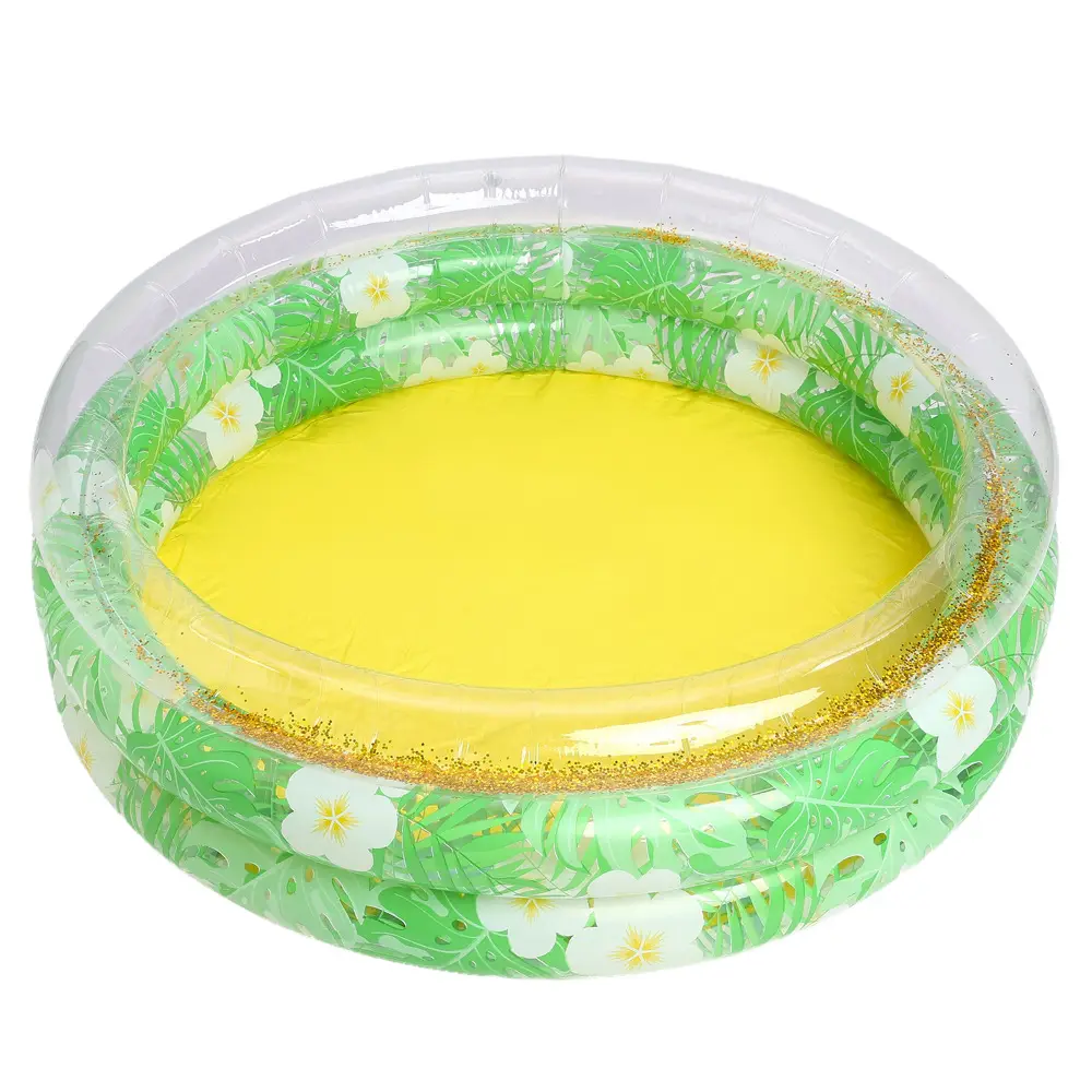 Couple ins Danish retro striped inflatable swimming pool baby dinosaur pool thickened household Marine Ball pool