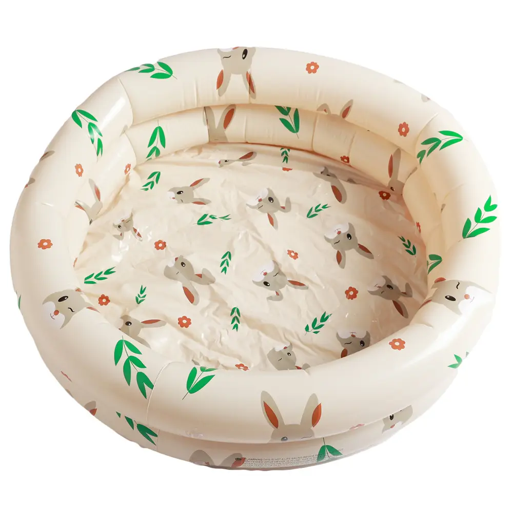 Cute beige rabbit pool (bag)