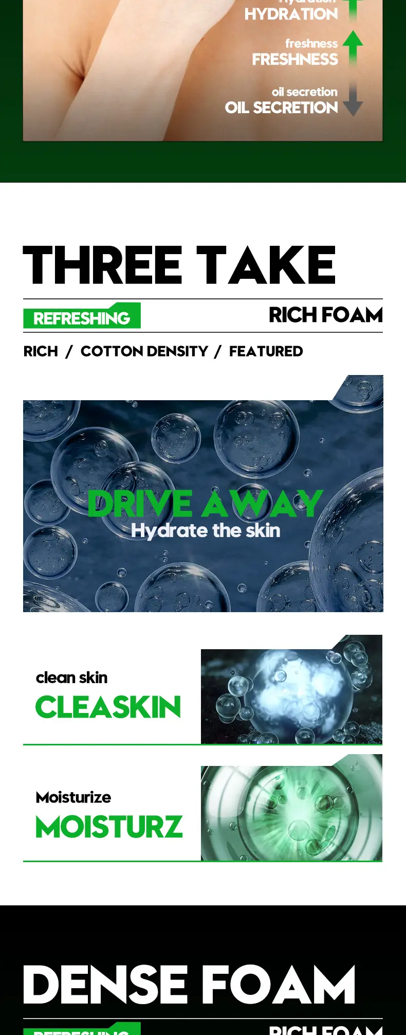 Men's Cool Facial Cleanser 100g Cross-Border Wholesale — feature 4