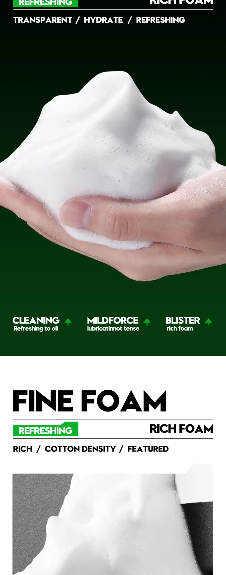Men's Cool Facial Cleanser 100g Cross-Border Wholesale — feature 5