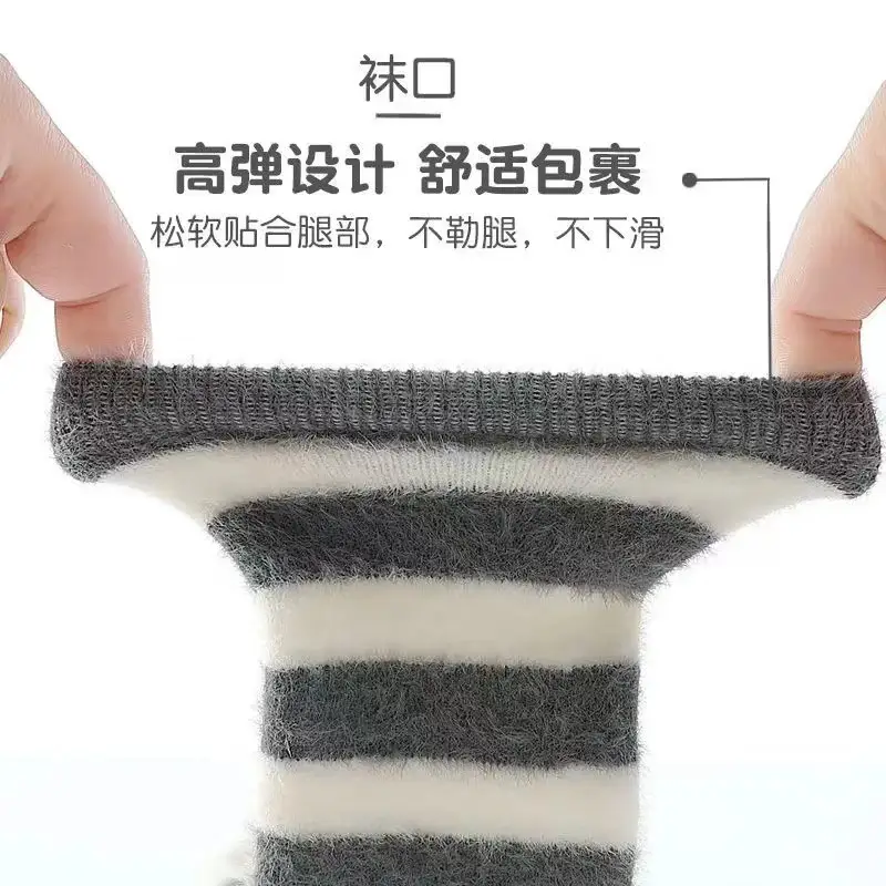 Baby Fleece Knee Socks for Baby Floor Socks No Leg - Image 9