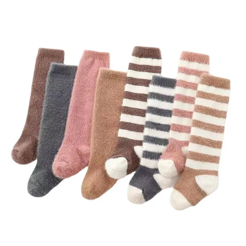 Baby Fleece Knee Socks for Baby Floor Socks No Leg - Image 12