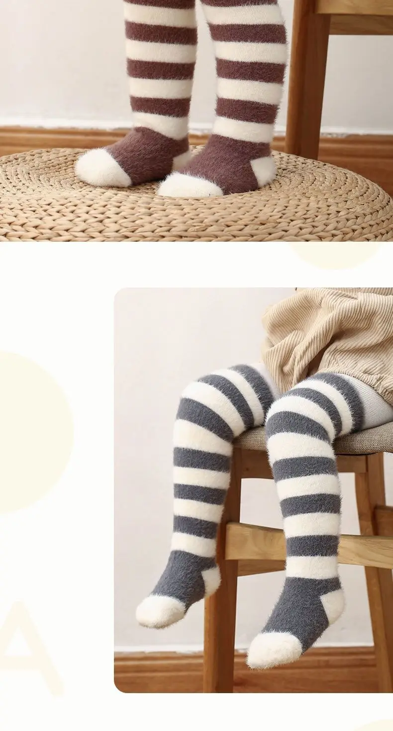 Baby Fleece Knee Socks for Baby Floor Socks No Leg — feature 10