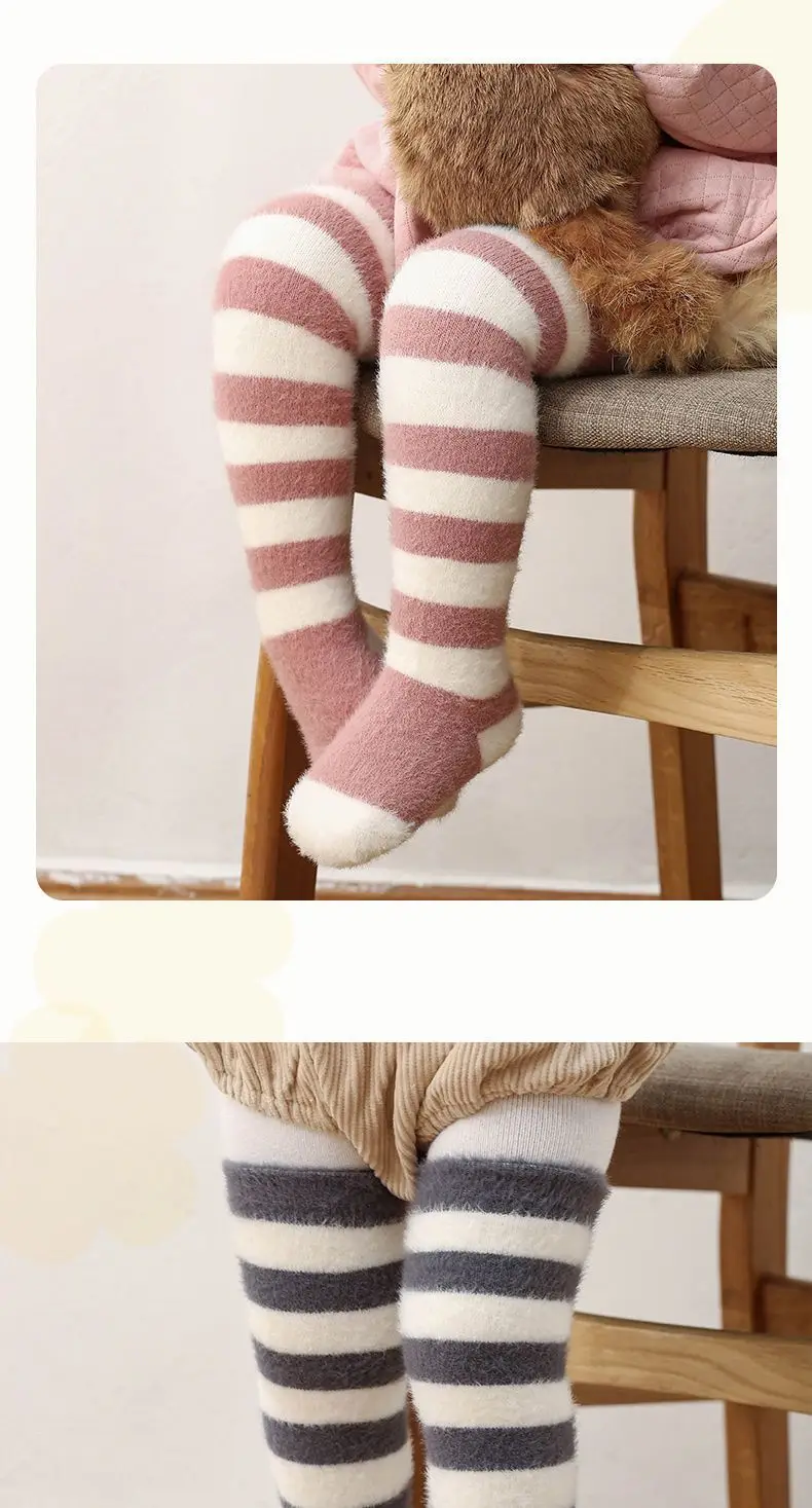 Baby Fleece Knee Socks for Baby Floor Socks No Leg — feature 11