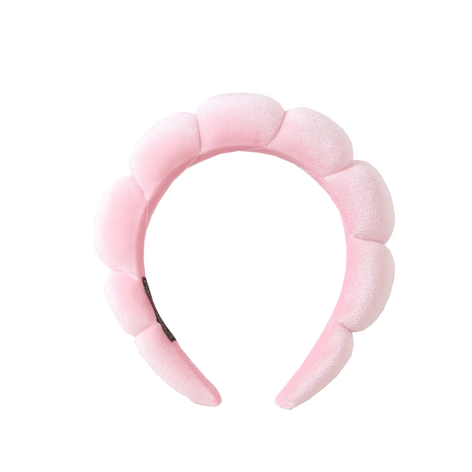 Blue Velvet Water Ripple SPA Hair Band for Women
