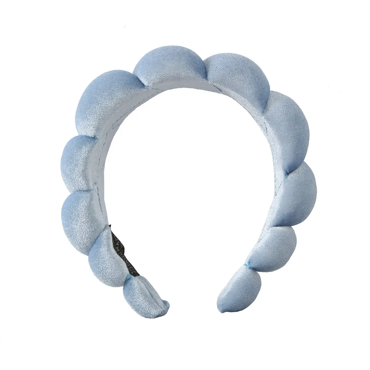 Blue Velvet Water Ripple SPA Hair Band for Women — feature 2