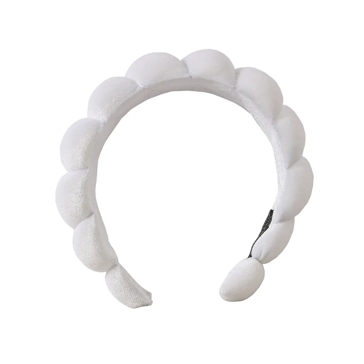 Blue Velvet Water Ripple SPA Hair Band for Women — feature 3