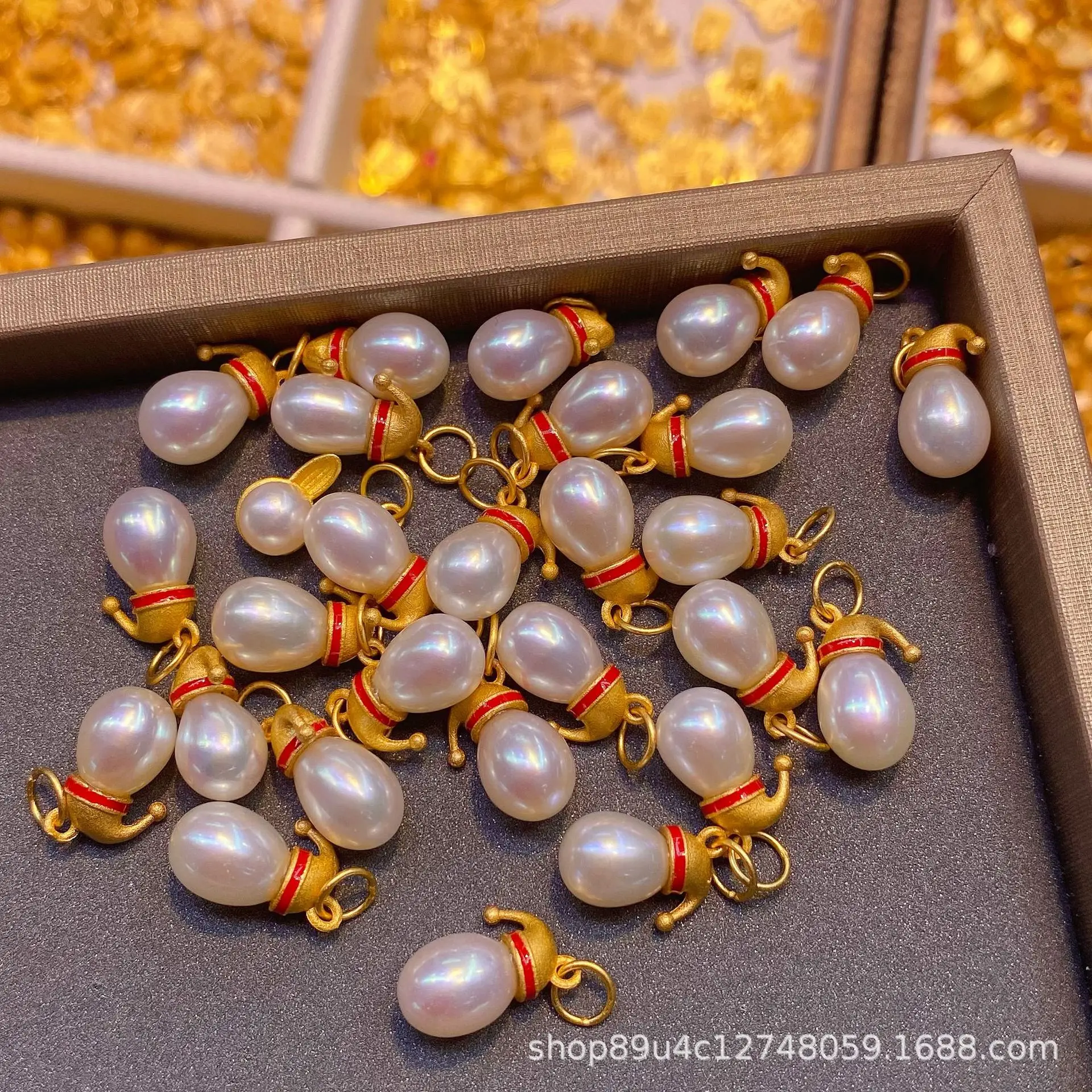 S925 Silver 24K Handmade Beaded Pendant Jewelry — feature 5