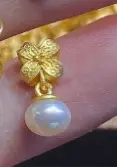 S925 Silver 24K Handmade Beaded Pendant Jewelry