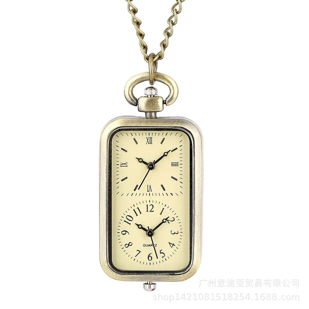 Retro Antique Pocket Watch Neck Chain Sweater Watch - Image 2
