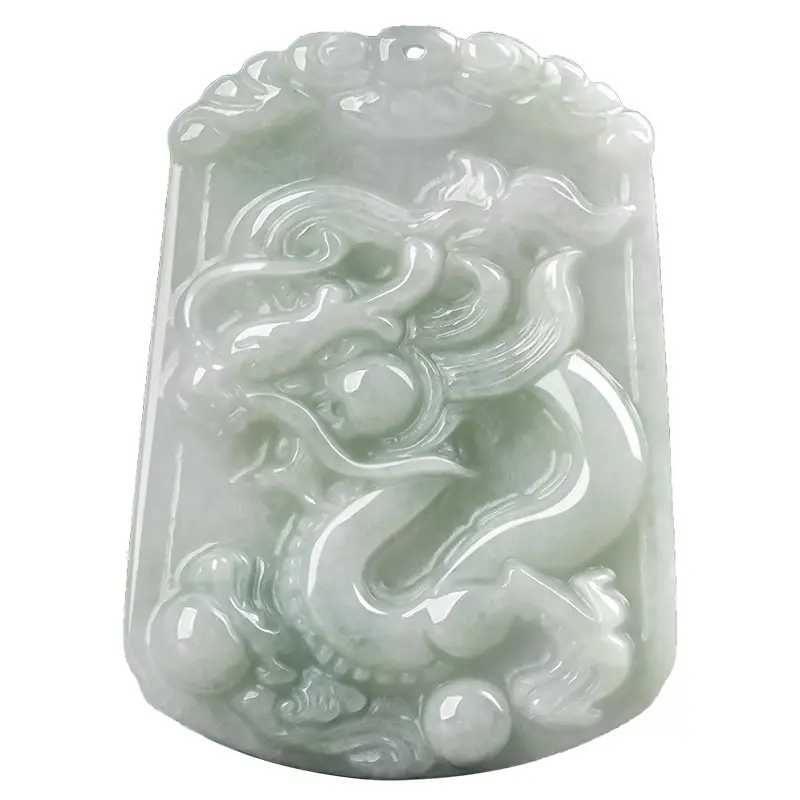 Jade Pendant Light Green Medium 12 Zodiac - Image 13