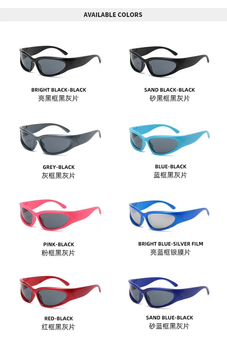 Black Silver Film Sunglasses for Women — feature 13