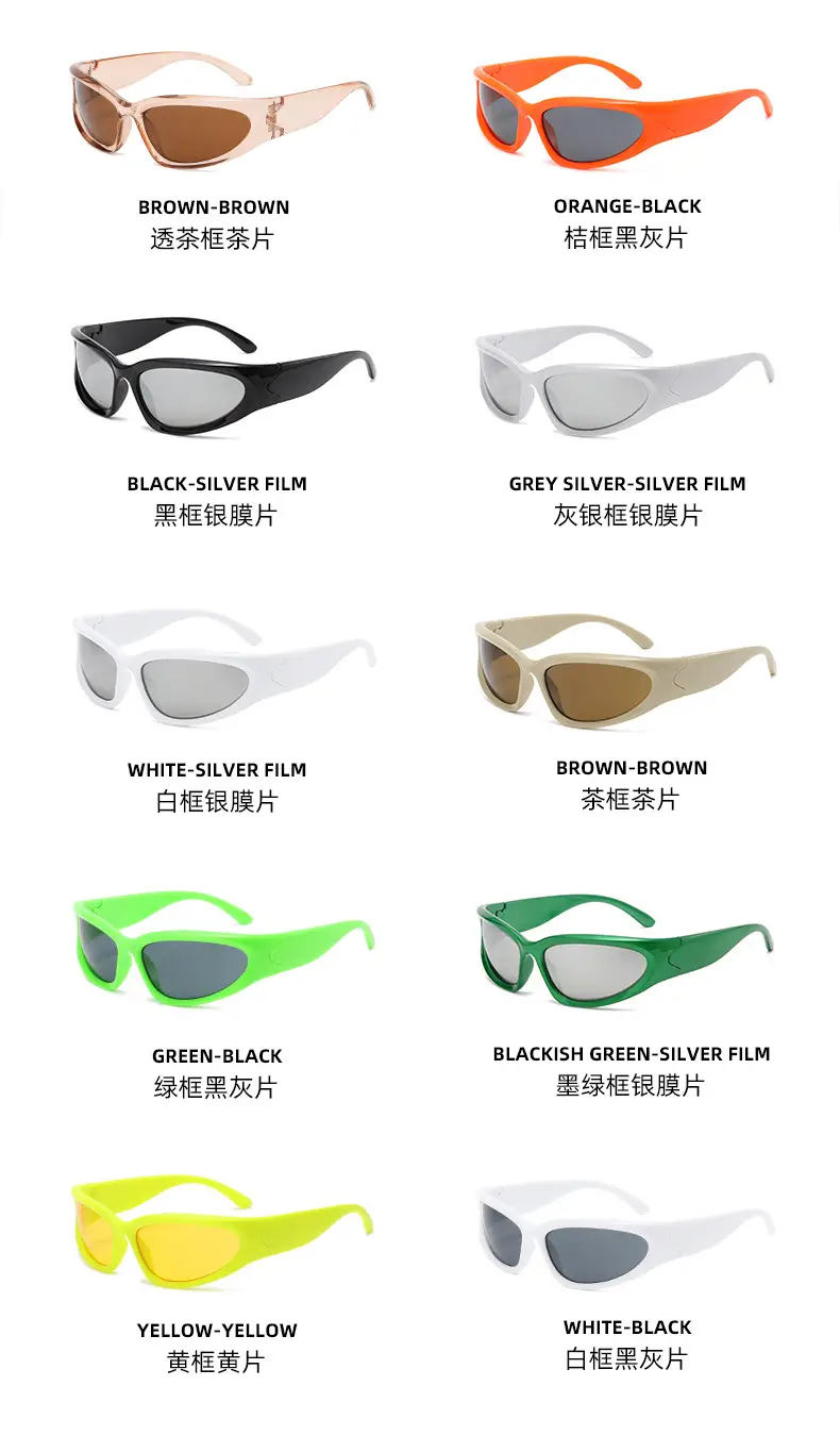 Black Silver Film Sunglasses for Women — feature 14