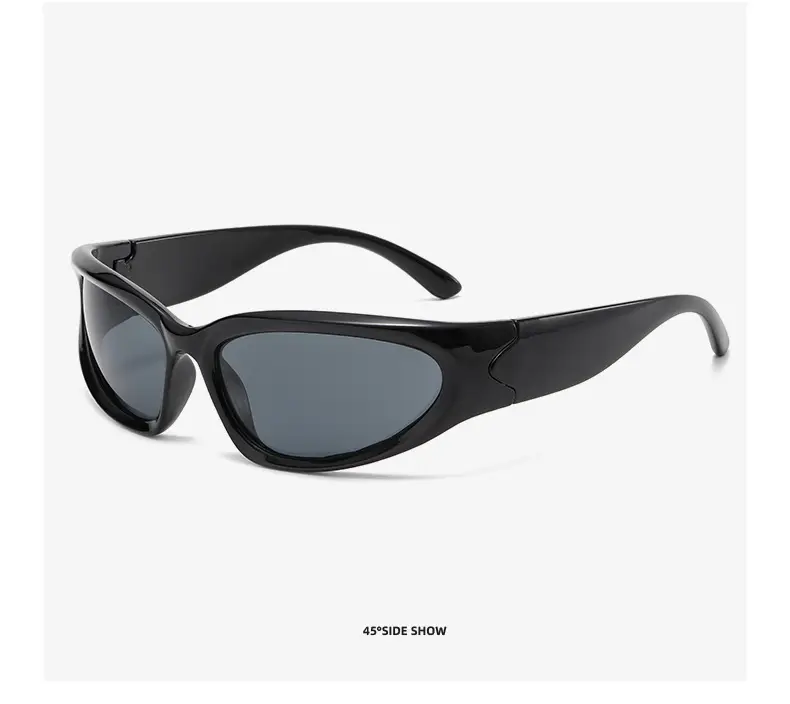 Black Silver Film Sunglasses for Women — feature 16