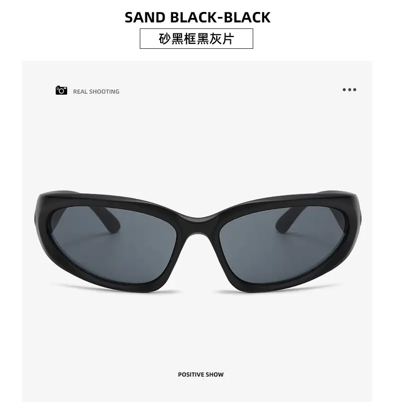 Black Silver Film Sunglasses for Women — feature 17