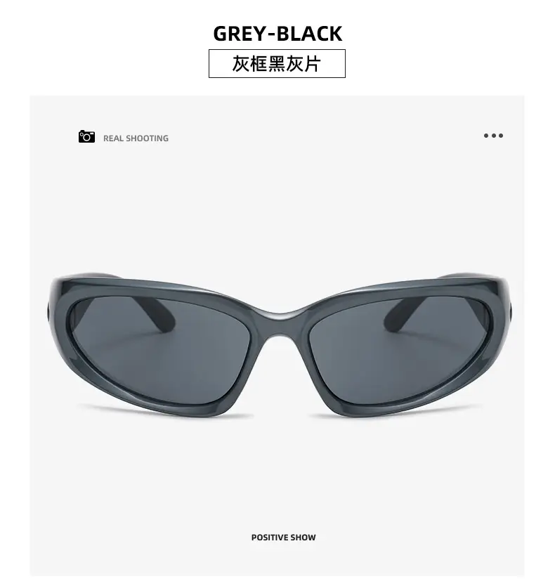 Black Silver Film Sunglasses for Women — feature 19