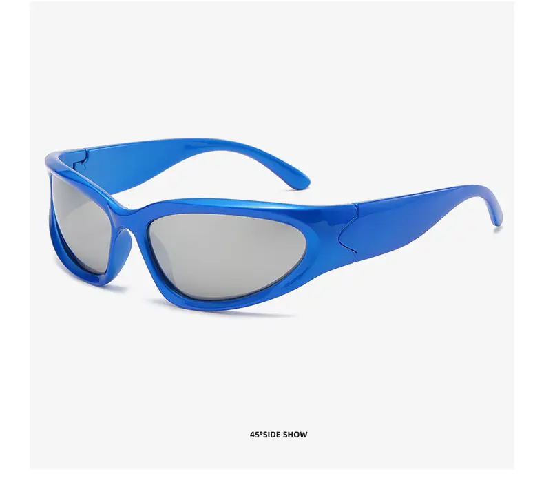 Black Silver Film Sunglasses for Women — feature 26
