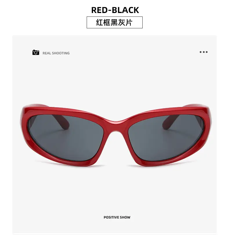 Black Silver Film Sunglasses for Women — feature 27