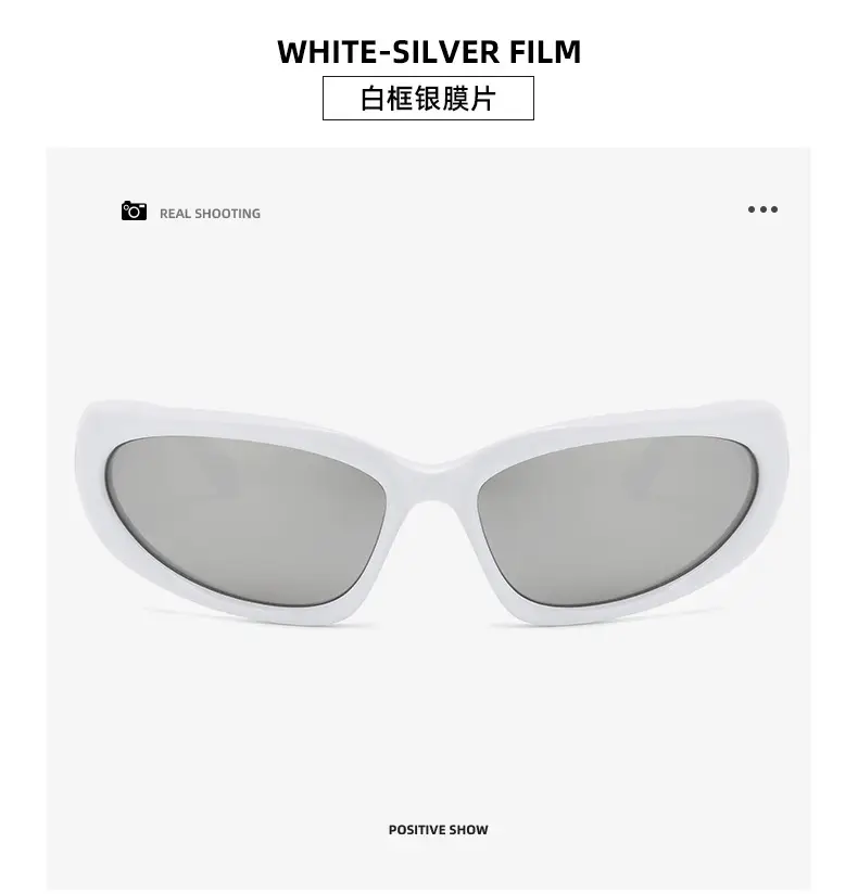 Black Silver Film Sunglasses for Women — feature 39