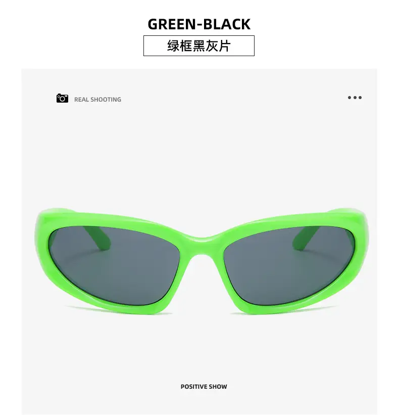Black Silver Film Sunglasses for Women — feature 43