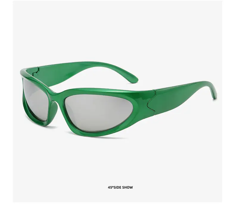 Black Silver Film Sunglasses for Women — feature 46