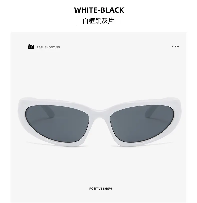 Black Silver Film Sunglasses for Women — feature 49