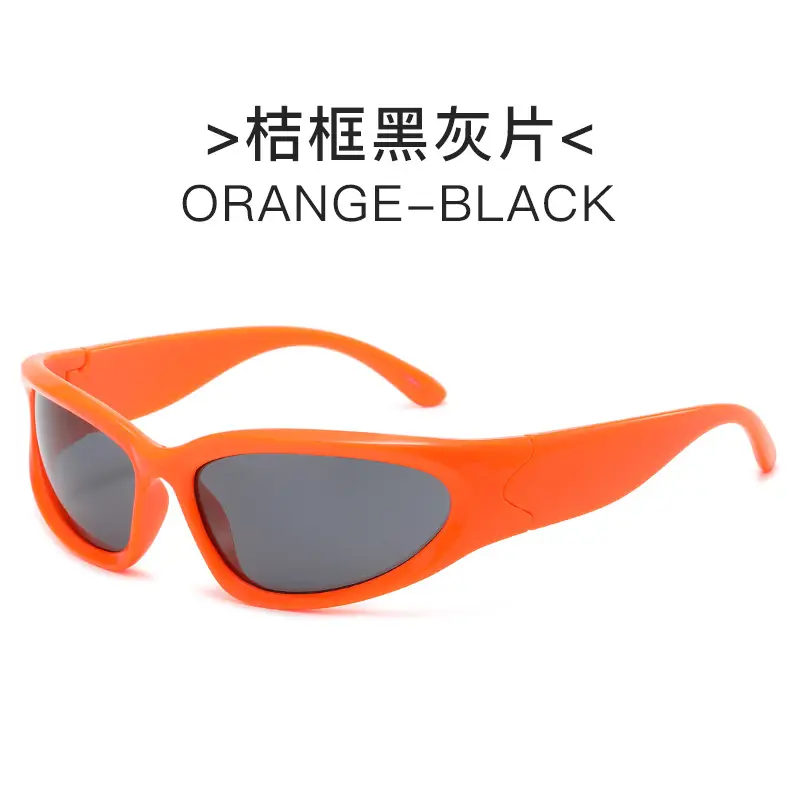 Black Silver Film Sunglasses for Women - Image 10