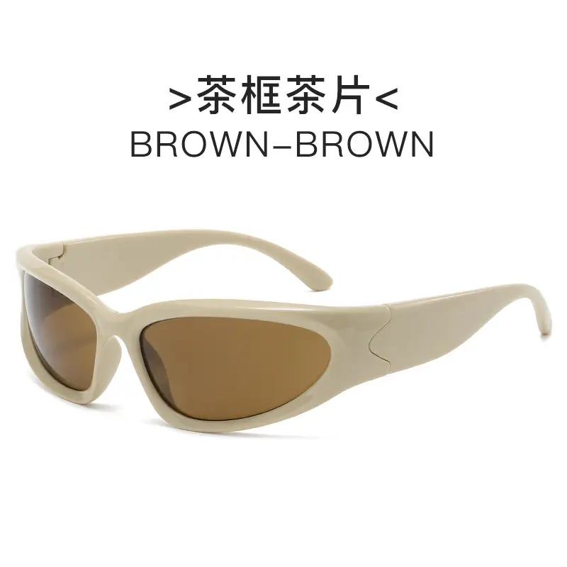 Black Silver Film Sunglasses for Women - Image 14