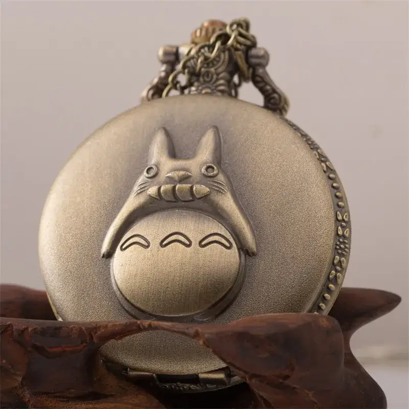 Nostalgic Cross Mirror Anime Cartoon Bronze Pocket Watch — feature 10