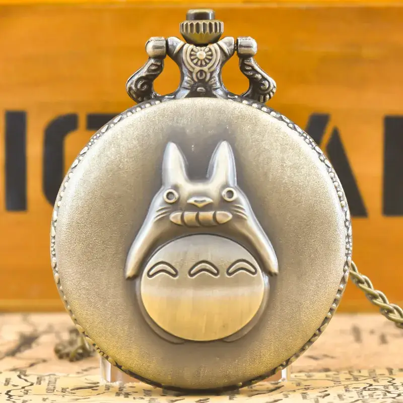 Nostalgic Cross Mirror Anime Cartoon Bronze Pocket Watch — feature 5